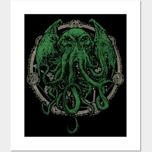 The Dark Lord Cthulhu Lovecraft Posters and Art